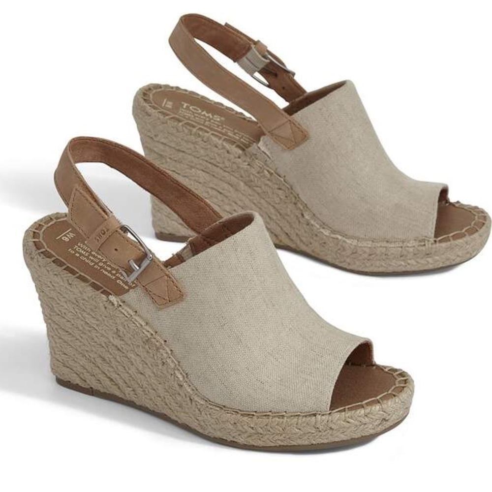 TOMS Monica Wedge Heels